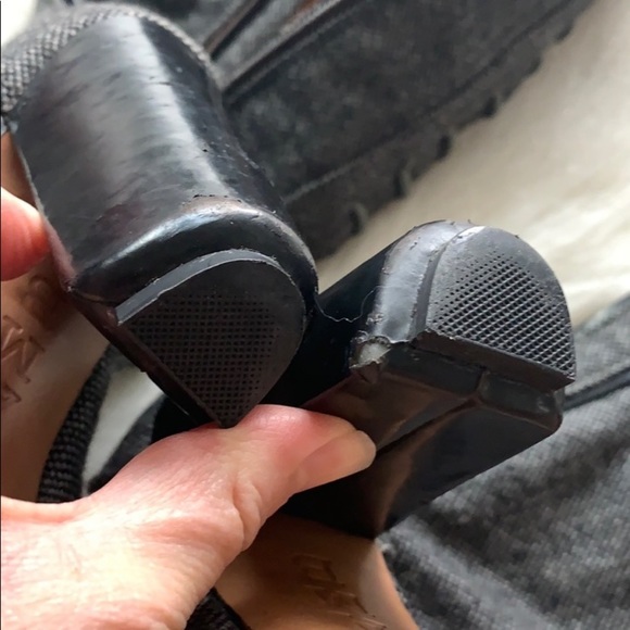 L.A.M.B. | Lace up knee high heeled boot - Picture 6 of 16